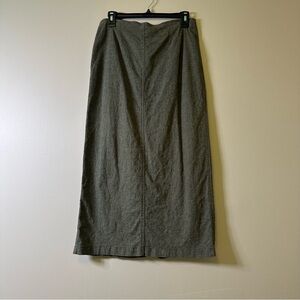 Green Maxi Pencil Skirt for Work